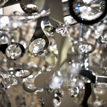Maxim Lighting Comet 25" Crystal Pendant Polished Chrome