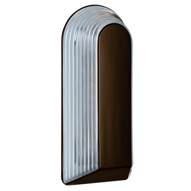 Costaluz 2433 wall sconce: Bronze / Clear inside | Besa Lighting