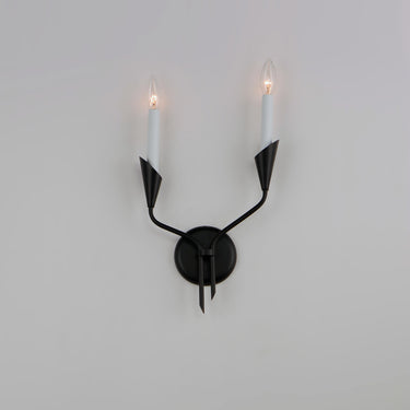 Maxim Lighting Calyx 2-Light Sconce Black
