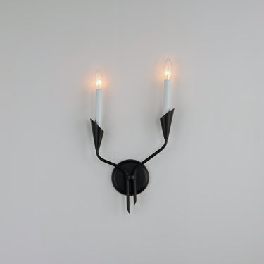 Maxim Lighting Calyx 2-Light Sconce Black