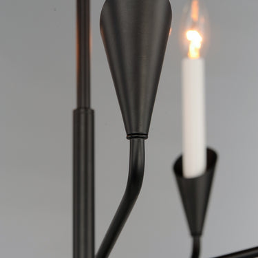 Maxim Lighting Calyx 5-Light Chandelier Black