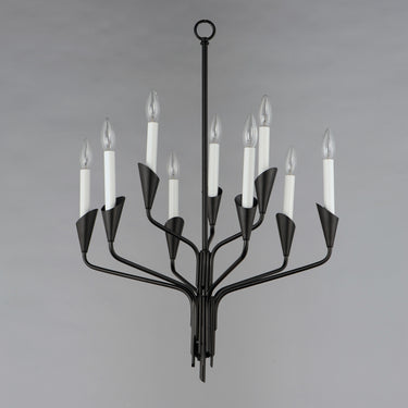 Maxim Lighting Calyx 9-Light Chandelier Black