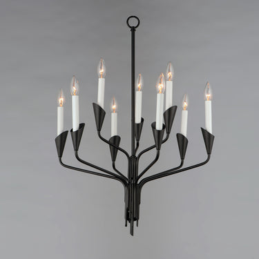 Maxim Lighting Calyx 9-Light Chandelier Black
