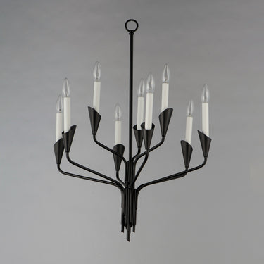 Maxim Lighting Calyx 9-Light Chandelier Black