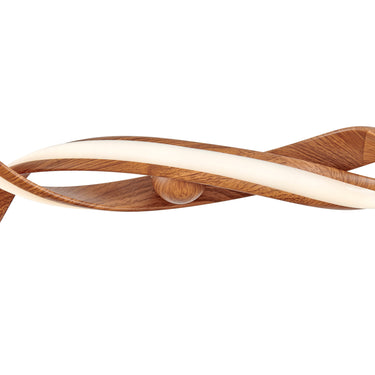 Finesse Decor Munich LED Horizontal Chandelier Wood