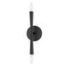 Maxim Lighting Rome 2-Light Wall Sconce Black