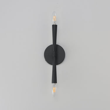 Maxim Lighting Rome 2-Light Wall Sconce Black
