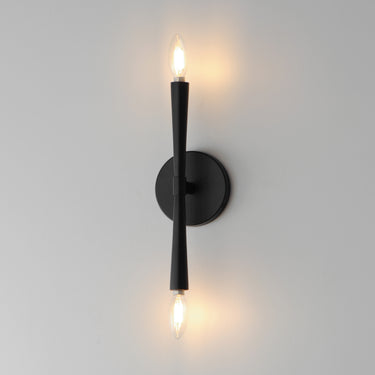 Maxim Lighting Rome 2-Light Wall Sconce Black