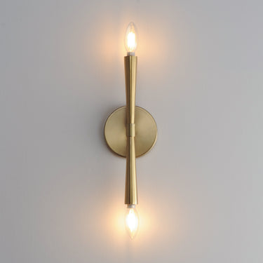 Maxim Lighting Rome 2-Light Wall Sconce Satin Brass
