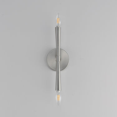Maxim Lighting Rome 2-Light Wall Sconce Satin Nickel