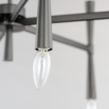 Maxim Lighting Rome 12-Light Chandelier Black