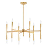 Maxim Lighting Rome 12-Light Chandelier Satin Brass