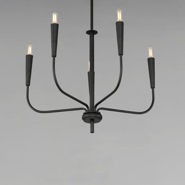 Maxim Lighting Vela 5-Light Chandelier Black