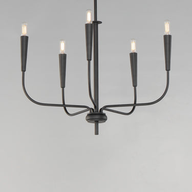 Maxim Lighting Vela 5-Light Chandelier Black