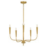 Maxim Lighting Vela 5-Light Chandelier Satin Brass
