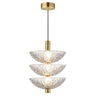 Maxim Lighting Metropolis 3-Light LED Pendant Satin Brass