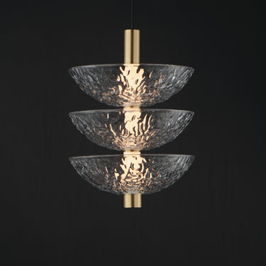 Maxim Lighting Metropolis 3-Light LED Pendant Satin Brass
