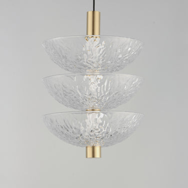 Maxim Lighting Metropolis 3-Light LED Pendant Satin Brass