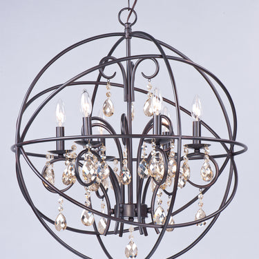 Maxim Lighting Orbit 6-Light Pendant Oil Rubbed Bronze