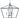 Abode Single Tier Chandelier by Maxim - 25156TXBPN