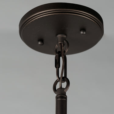 Maxim Lighting Trestle Pendant Oil Rubbed Bronze/Antique Brass