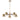 Maxim Lighting Carlo 5-Light LED Chandelier Dark Bronze, Leather, Heritage Brass