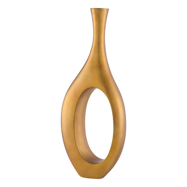 Finesse Decor Trombone Vase Large Matte Bronze