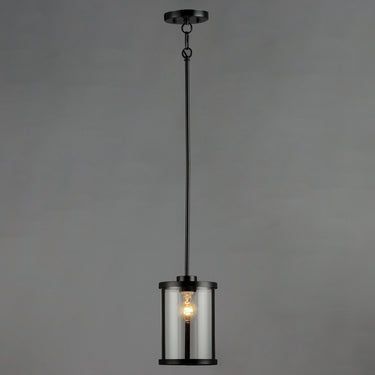Maxim Lighting Sentinel Mini Pendant Black