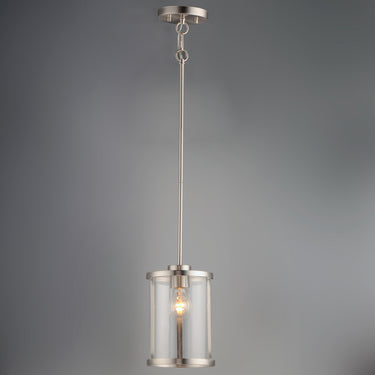 Maxim Lighting Sentinel Mini Pendant Satin Nickel