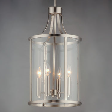 Maxim Lighting Sentinel 4-Light Pendant Satin Nickel