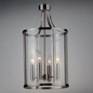 Maxim Lighting Sentinel 4-Light Pendant Satin Nickel