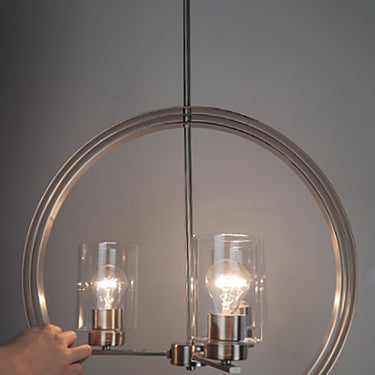 Maxim Lighting Sentinel 3-Light Pendant Satin Nickel