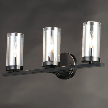 Maxim Lighting Sentinel 3-Light Bath Vanity Black