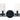 Maxim Lighting Sentinel 4-Light Bath Vanity Black