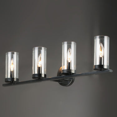 Maxim Lighting Sentinel 4-Light Bath Vanity Black