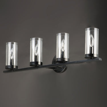 Maxim Lighting Sentinel 4-Light Bath Vanity Black