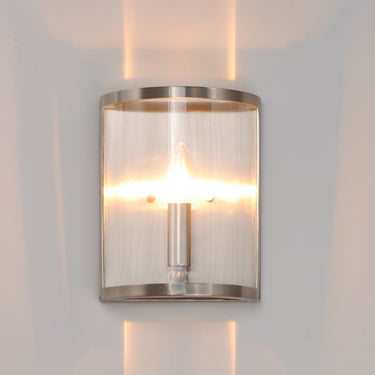 Maxim Lighting Sentinel Wall Sconce Satin Nickel