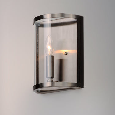 Maxim Lighting Sentinel Wall Sconce Satin Nickel