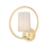 Maxim Lighting Meridian Wall Sconce Natural Aged Brass