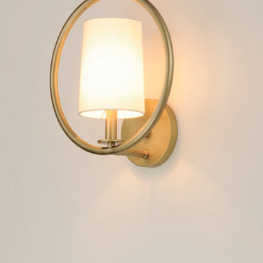 Maxim Lighting Meridian Wall Sconce Natural Aged Brass