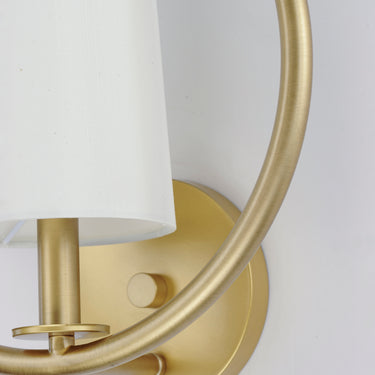 Maxim Lighting Meridian Wall Sconce Natural Aged Brass