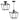Maxim Lighting Clifton Pendant/Semi-Flush Black