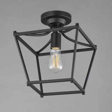 Maxim Lighting Clifton Pendant/Semi-Flush Black