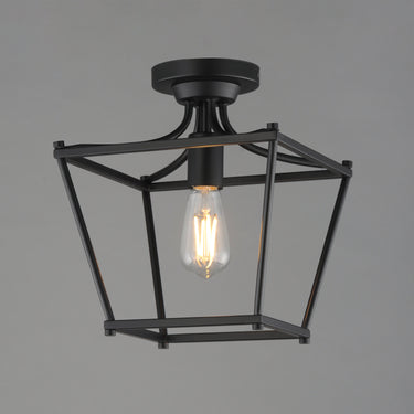Maxim Lighting Clifton Pendant/Semi-Flush Black
