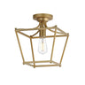 Maxim Lighting Clifton Pendant/Semi-Flush Natural Aged Brass