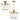 Maxim Lighting Clifton Pendant/Semi-Flush Natural Aged Brass