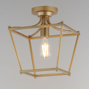 Maxim Lighting Clifton Pendant/Semi-Flush Natural Aged Brass