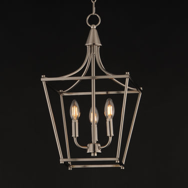 Maxim Lighting Clifton 3-Light Pendant Satin Nickel