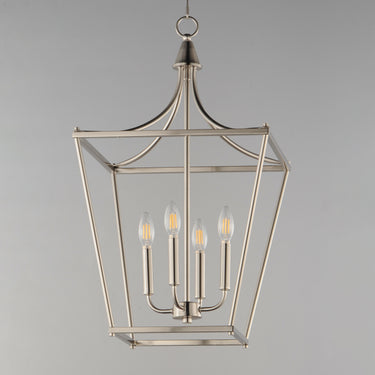 Maxim Lighting Clifton 4-Light Pendant Satin Nickel