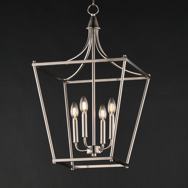 Maxim Lighting Clifton 4-Light Pendant Satin Nickel